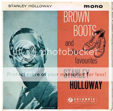 brown boots song|stanley holloway brown walking boots.